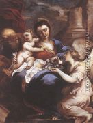 Holy Family with an Angel - Valerio Castello