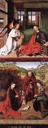 Annunciation and Nativity 1452 - Petrus Christus