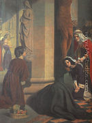 St. Elizabeth of Hungary (detail) 1848-50 - James Collinson