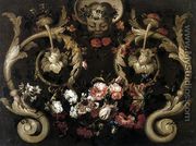 Grotesques with Flowers 1690 - Gabriel De La Corte