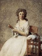 Portrait of Madame Adelaide Pastoret 1791-92 - Jacques Louis David