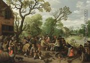 Village Scene 1623 - Joost Cornelisz. Droochsloot