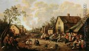 Village Street 1654 - Joost Cornelisz. Droochsloot
