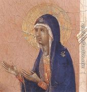 Announcement of Death to the Virgin (detail 1) 1308-11 - Duccio Di Buoninsegna