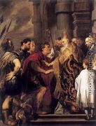 Emperor Theodosius Forbidden by St Ambrose To Enter Milan Cathedral 1619-20 - Sir Anthony Van Dyck