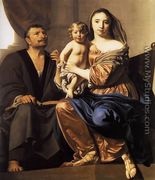 Holy Family c. 1660 - Caesar Van Everdingen