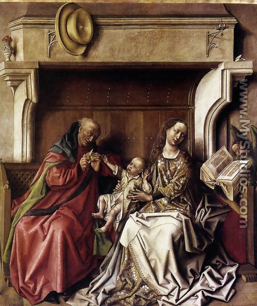 Holy Family 1440s - Barthelemy d
