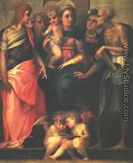 Madonna and Child with Saints 1518 - Rosso Fiorentino (Giovan Battista di Jacopo)