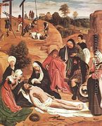 Lamentation over the Dead Christ 1485-90 - Tot Sint Jans Geertgen