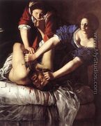 Judith Beheading Holofernes 1611-12 - Artemisia Gentileschi