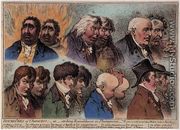 Dublures of Characters 1798 - James Gillray
