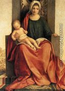 Madonna and Child Enthroned between St Francis and St Liberalis (detail) c. 1505 - Giorgio da Castelfranco Veneto (See: Giorgione)