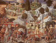 Procession of the Magus Gaspar  1459 - Benozzo di Lese di Sandro Gozzoli