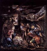 The Adoration of the Shepherds 1570-72 - El Greco (Domenikos Theotokopoulos)