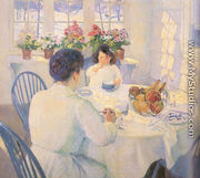 The Breakfast Room 1916 - Bernhard Gutmann
