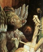 Concert of Angels (detail 2) c. 1515 - Matthias Grunewald (Mathis Gothardt)