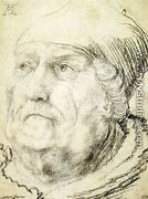Head of an Old Man c. 1525 - Matthias Grunewald (Mathis Gothardt)