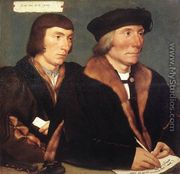 Double Portrait of Sir Thomas Godsalve and His Son John 1528 - Hans, the Younger Holbein