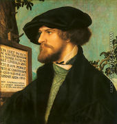 Portrait of Bonifacius Amerbach 1519 - Hans, the Younger Holbein