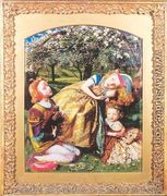 The King's Orchard 1857-58, retouched in 1859 - Arthur Hughes