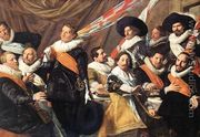 Banquet of the Officers of the St George Civic Guard Company (1)  c. 1627 - Frans Hals