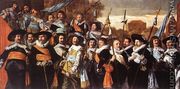 Officers and Sergeants of the St George Civic Guard Company  c. 1639 - Frans Hals