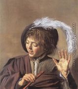 Singing Boy with a Flute  1623-25 - Frans Hals