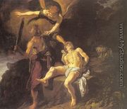 The Sacrifice of Abraham  1616 - Pieter Pietersz. Lastman