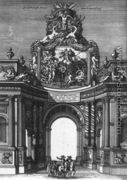 The Ceremonial Entry of Louis XIV and Marie-Thérèse into Paris in 1660  (2) - Jean Le Pautre