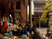 The Mid-Day Meal, Cairo  1875 - John Frederick Lewis