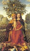 The Virgin and Child with Saint Anne  1510-15 - Girolamo dai Libri