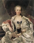 Portrait of Catherina Golitsyna - Louis Michel van Loo
