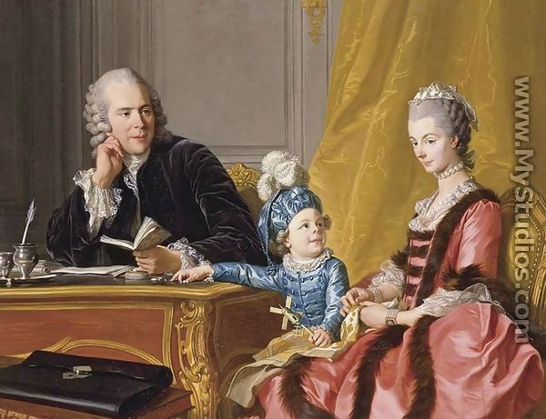 The Devin Family 1767 - Louis Michel van Loo