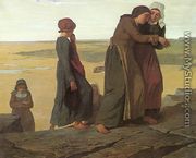 The Widow (The Fisherman's Family)  1865 - Evariste Vital Luminais