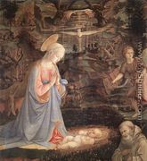 Adoration of the Child with Saints c. 1463 - Fra Filippo Lippi