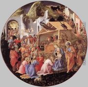 Adoration of the Magi c. 1445 - Fra Filippo Lippi