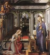 Annunciation c. 1443 - Fra Filippo Lippi