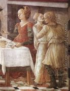 Herod's Banquet (detail-3) 1452-65 - Fra Filippo Lippi