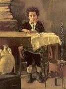 The Poor Schoolboy 1876 - Antonio Mancini
