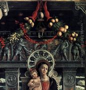 San Zeno Polyptych (detail-2) 1457-60 - Andrea Mantegna