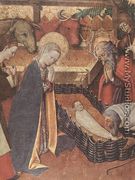 The Nativity (detail) 1440s - Bernat (Bernardo) Martorell