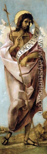 St John the Baptist 1502-03 - Martino Da Udine (see Pellegrino Da San Daniele)