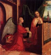 The Annunciation c. 1530 - Master M Z