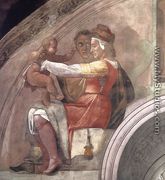 Eleazar - Matthan (detail-1) 1511-12 - Michelangelo Buonarroti