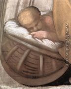 Hezekiah - Manasseh - Amon (detail-2) 1511-12 - Michelangelo Buonarroti