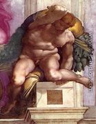 Ignudo -5  1511 - Michelangelo Buonarroti