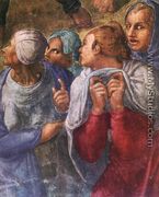 Martyrdom of St Peter (detail-5) 1546-50 - Michelangelo Buonarroti