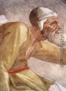Salmon - Boaz - Obed (detail-2) 1511-12 - Michelangelo Buonarroti