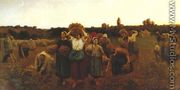 Calling in of the Gleaners - Jules (Adolphe Aime Louis) Breton