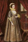 Dame Magdalen Pultney, later Lady Aston - Marcus The Younger Gheeraerts